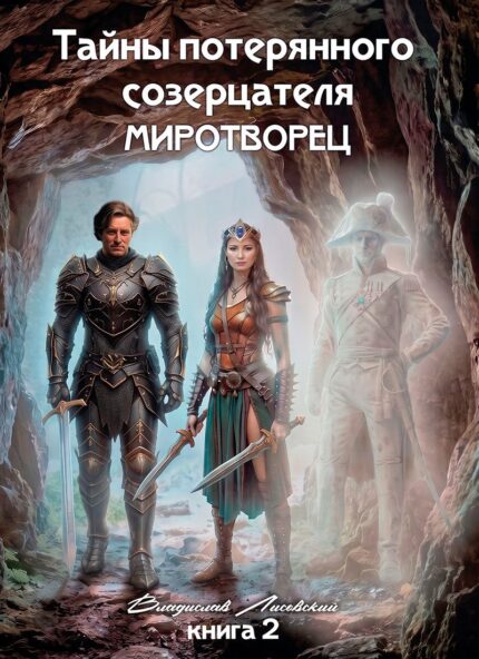Обложка книги «Тайны потерянного созерцателя. Книга 2 «Миротворец»» — Владислав Лисовский